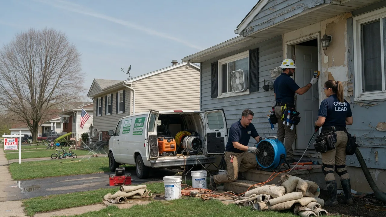 Flood Cleanup in Kirkwood, IL near me